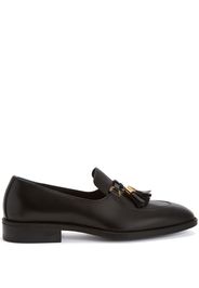 Giuseppe Zanotti tassel leather loafers - Nero