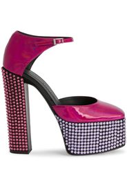 Giuseppe Zanotti Sandali Bebe Strass 150mm - Rosa