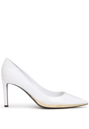 Giuseppe Zanotti Pumps con bordo a contrasto - Bianco