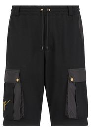 silk shorts with logo fendi trousers