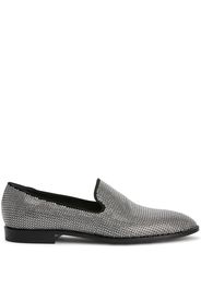 Giuseppe Zanotti Jareth Disco crystal-embellished loafers - Argento