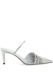 Giuseppe Zanotti holographic embellished pumps - Argento