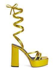 Giuseppe Zanotti Sandali Flavienne 120mm - Oro