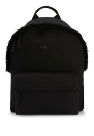 Giuseppe Zanotti zipped cotton backpack - Nero