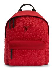 Giuseppe Zanotti stud-embellished panelled backpack - Rosso