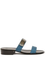 Giuseppe Zanotti Sandali con applicazione - Blu