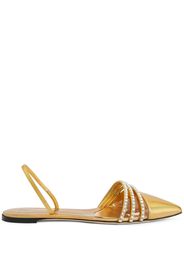 Giuseppe Zanotti Pumps con strass Claralie - Oro