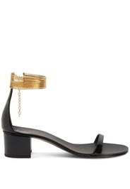 Giuseppe Zanotti Kay leather sandals - BLACK