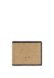 Giuseppe Zanotti Albert bi-fold wallet - BEIGe