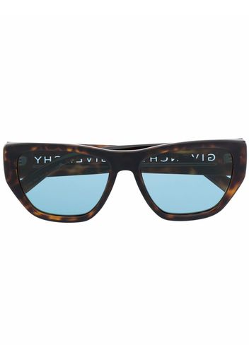 Givenchy Eyewear tortoiseshell-effect cat-eye sunglasses - Marrone