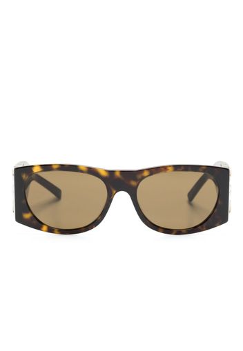 Givenchy Eyewear 4G tortoiseshell square-frame sunglasses - Marrone