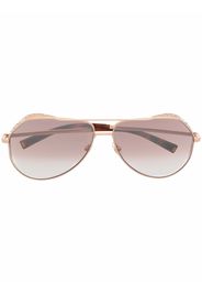 Givenchy Eyewear embellished aviator-frame sunglasses - Rosa