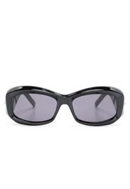 Givenchy Eyewear Occhiali da sole squadrati con logo inciso - Nero