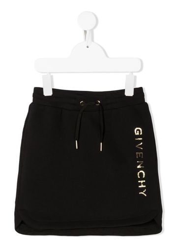 drawstring mini skirt