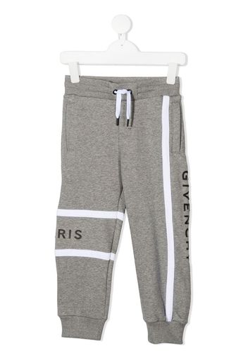 panelled tracksuit bottoms