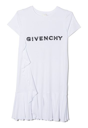 Givenchy Kids Abito con stampa - Bianco