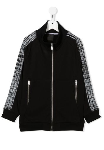 Givenchy Kids Felpa con zip - Nero