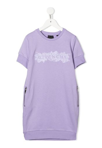 Givenchy Kids bandana-pattern sweatshirt dress - Viola