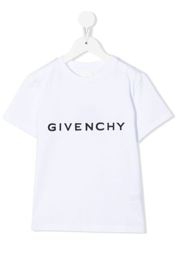 Givenchy Kids 4G logo-print T-shirt - Bianco