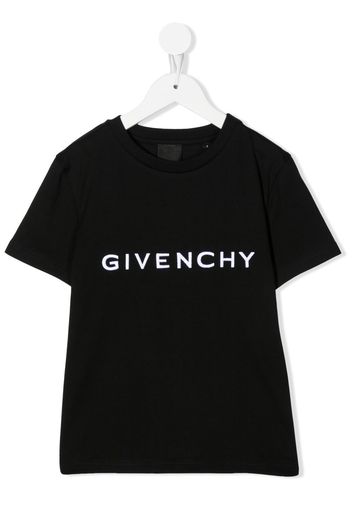 Givenchy Kids logo-print cotton T-Shirt - Nero