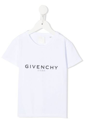 Givenchy Kids logo-print cotton T-Shirt - Bianco