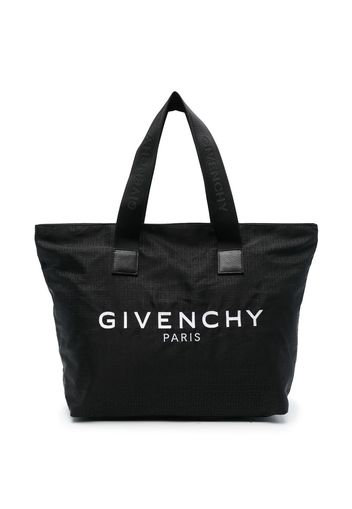 Givenchy Kids monogram-pattern changing bag - Nero