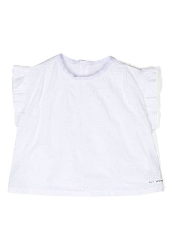 Givenchy Kids Blusa smanicata - Bianco