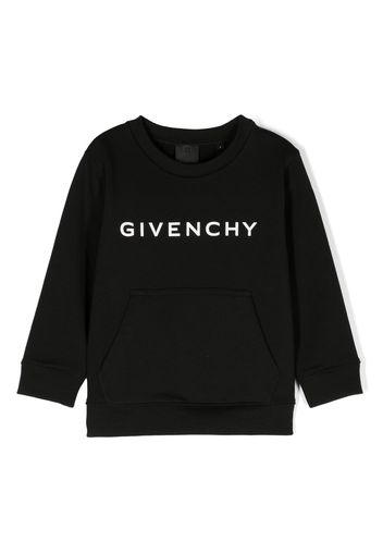 Givenchy Kids Disney- motif logo sweatshirt - Nero