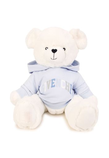 Givenchy Kids logo-print teddy bear - Toni neutri