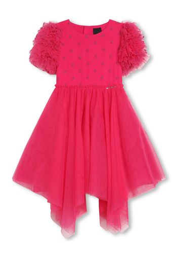 Givenchy Kids Abito con logo - Rosa