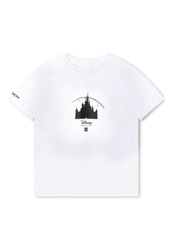 Givenchy Kids x Disney Oswald-print cotton T-shirt - Bianco