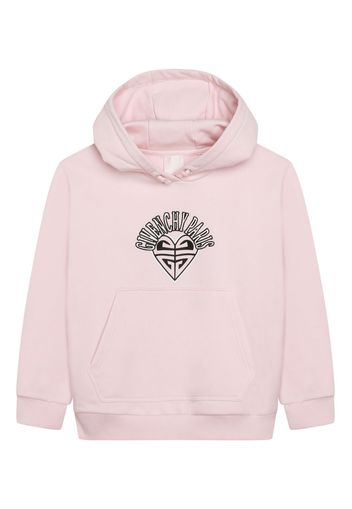 Givenchy Kids x Disney Oswald-print jersey hoodie - Rosa