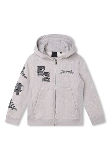 Givenchy Kids Felpa con cappuccio - Grigio