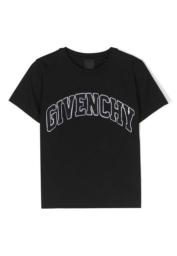 Givenchy Kids T-shirt con logo - Nero