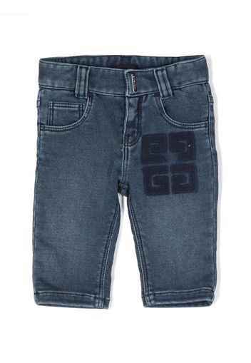 Givenchy Kids Jeans dritti - Blu