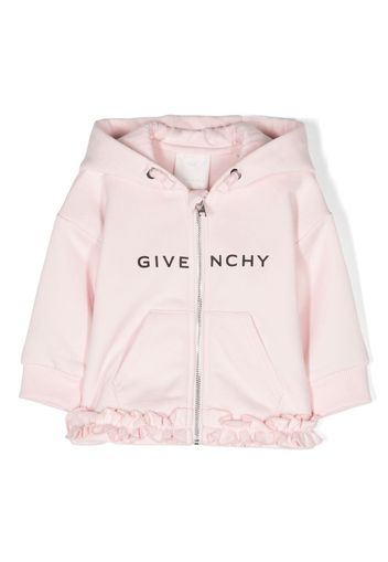 Givenchy Kids Giacca con cappuccio - Rosa