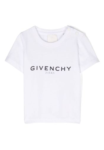 Givenchy Kids logo-print cotton T-shirt - Bianco