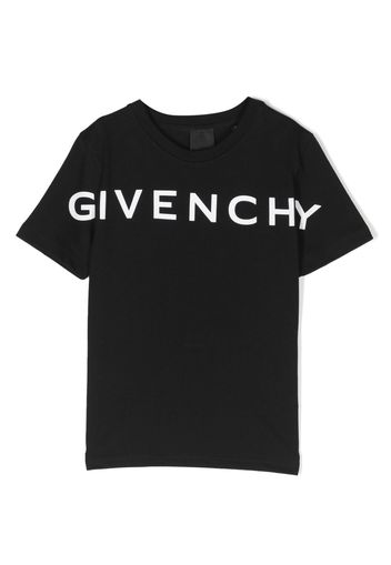 Givenchy Kids 4G star-print organic-cotton T-shirt - Nero