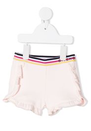 Givenchy Kids Shorts con ruches - Rosa