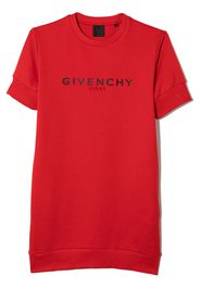 Givenchy Kids logo-print T-shirt dress - Rosso