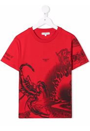 Givenchy Kids graphic-print T-shirt - Rosso