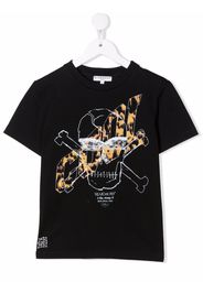 Givenchy Kids Skull graphic-pritn T-shirt - Nero