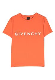 Givenchy Kids T-shirt 4G con stampa - Arancione