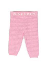 Givenchy Kids 4G jacquard leggings - Rosa