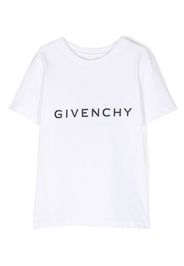 Givenchy Kids logo-print short-sleeve T-shirt - Bianco