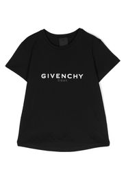 Givenchy Kids logo-print detail T-shirt - Nero