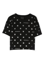 Givenchy Kids T-shirt con stampa - Nero