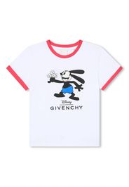 Givenchy Kids cartoon-print organic-cotton T-shirt - Bianco