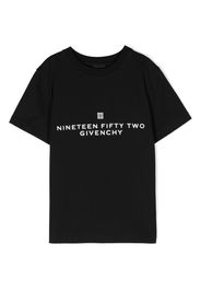 Givenchy Kids logo-print organic-cotton T-shirt - Nero