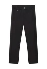 Givenchy Kids Ceremony logo-print trousers - Nero